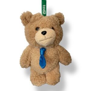POP MART Ted2 Teddy Bear Action Plush Pendant - Necktie Bear